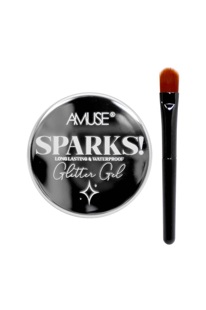 Amuse Sparks Glitter Gel w/ Brush