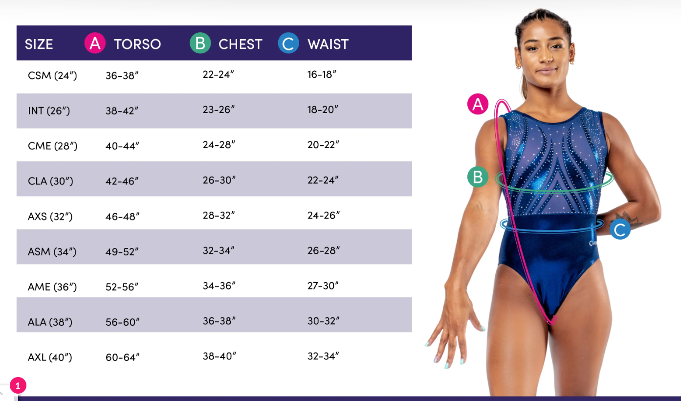 USAStars Sleeveless Leotard