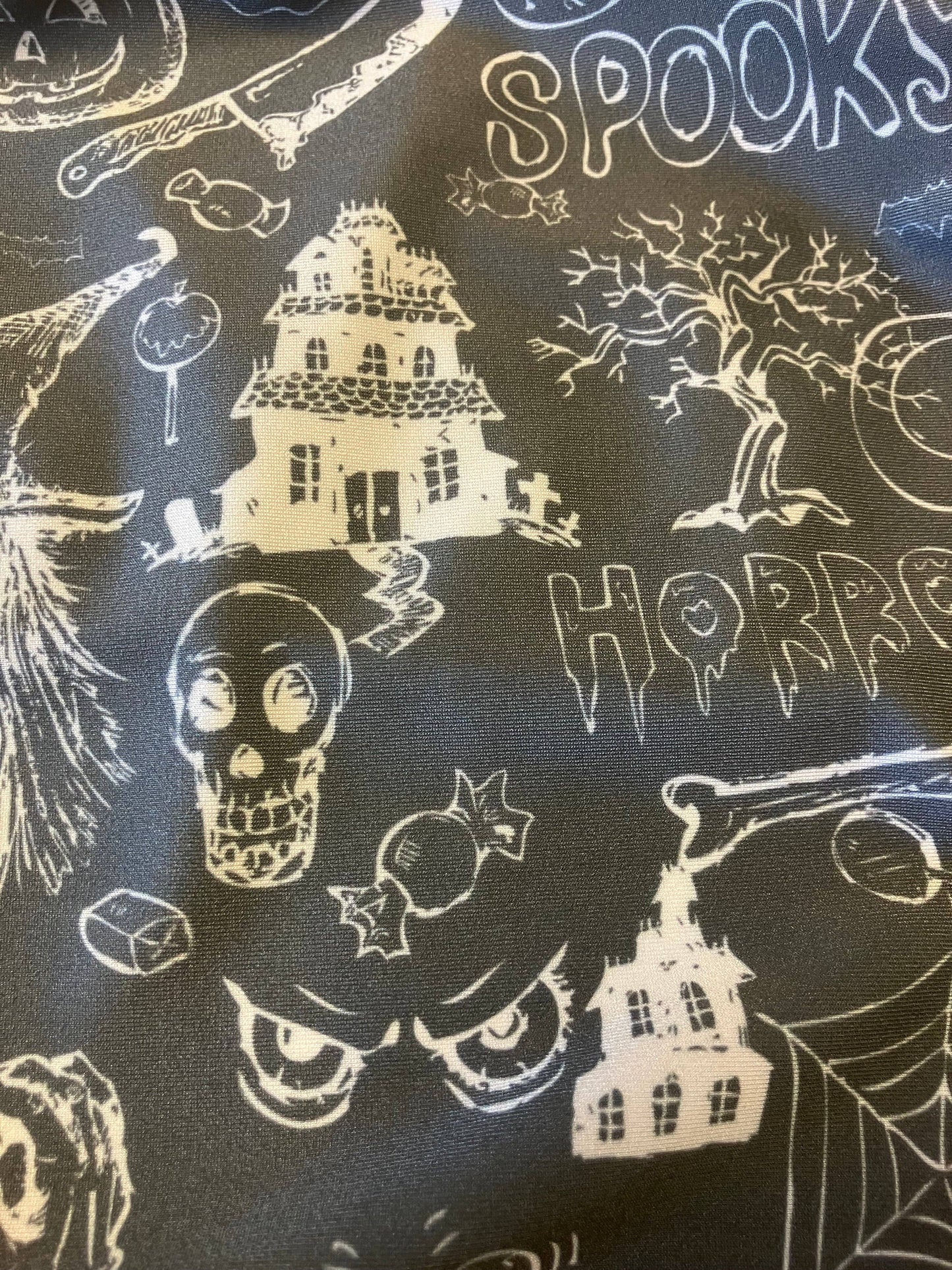 Haunted House Leotard: Adult X-Small