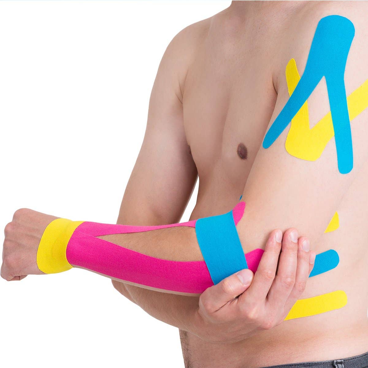 6-Pack Premium Kinesiology Tape: Beige