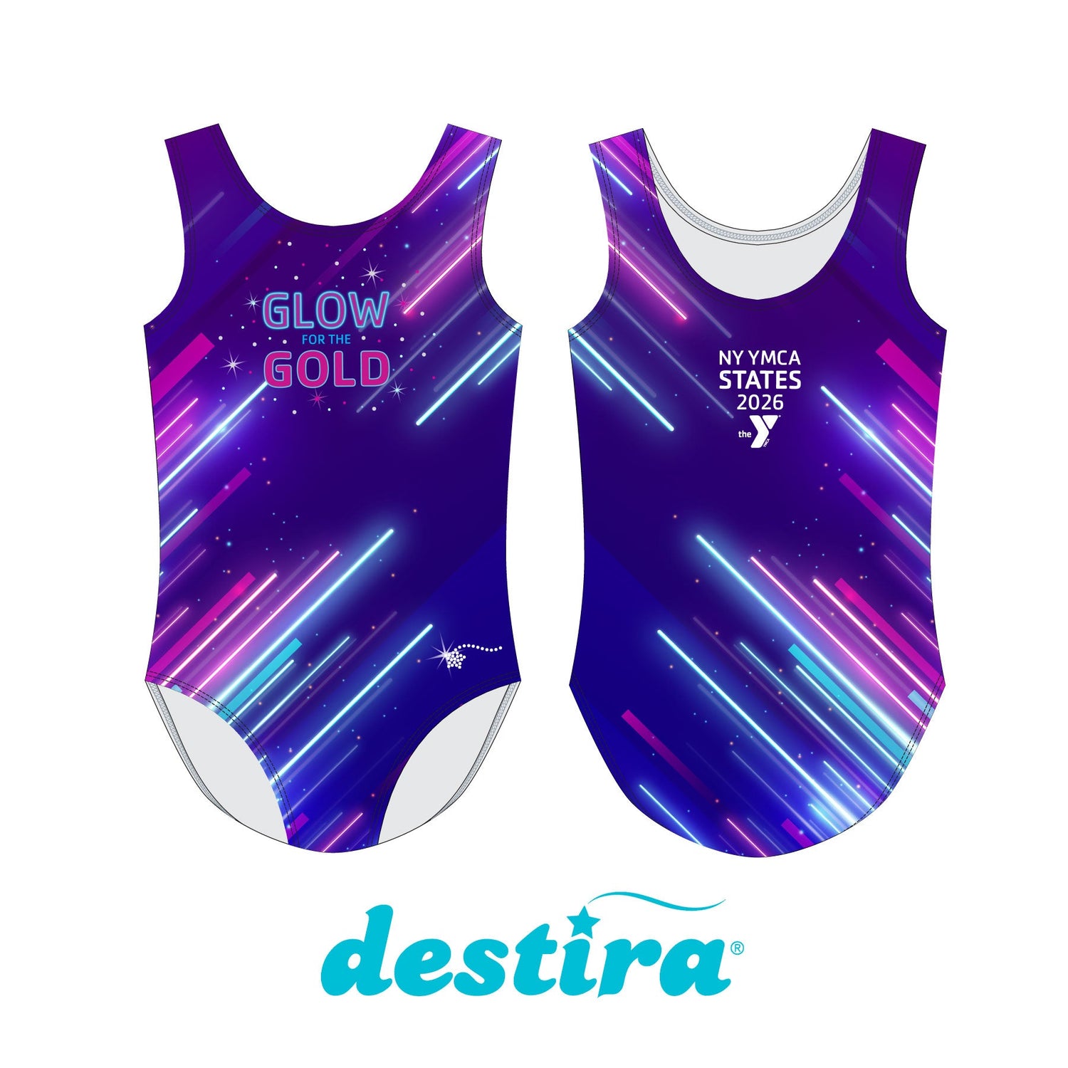NY YMCA States Leotard