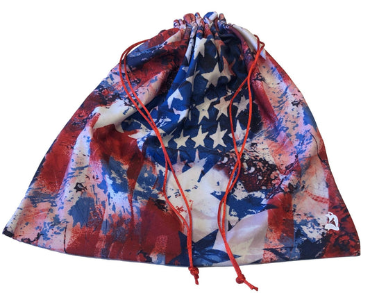 Vintage America Drawstring Bag