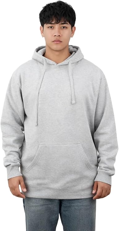 Adult Unisex Cotton Blend Hoodie, 4 Color Choices