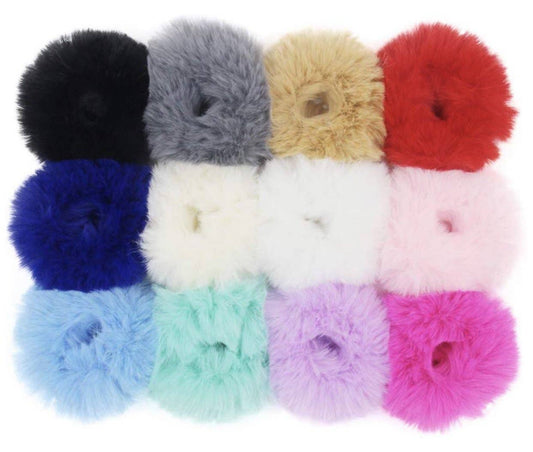 Furry Scrunchies
