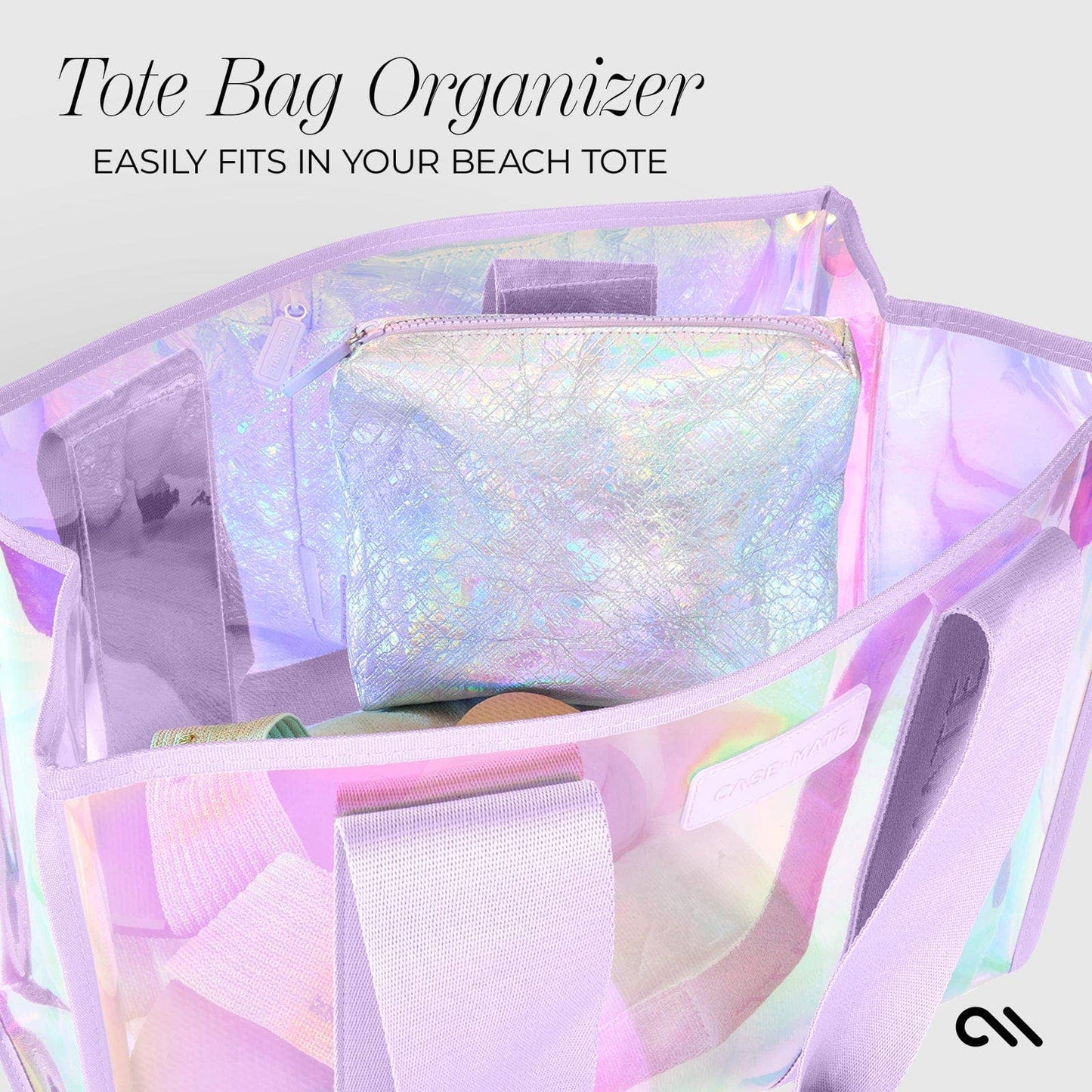 Soap Bubble™ Waterproof Beach Zip Pouch: Soap Bubble™